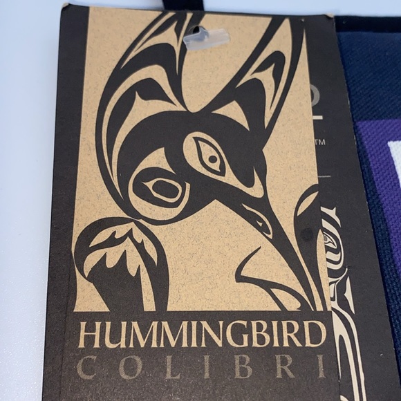 Native West Coast Clifton Fed Hummingbird Colibri Pot Holder Quilted Canada - Picture 5 of 12